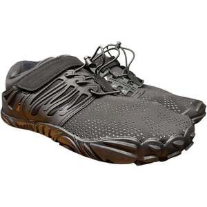 WHITIN Women 9-9.5 Black Minimalist Barefoot Trail Running Shoes Traction Grip